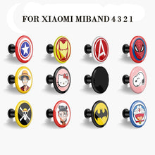 Load image into Gallery viewer, For xiaomi miband 4 Strap Mi Band 4 3 2 1 Strap buckle Pattern button bracelet Miband 4 limited edition wrist strap accessory
